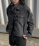 Porter Black Denim Jacket