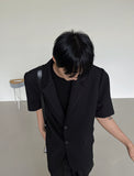 Two button half blazer jacket