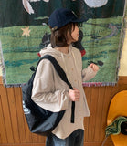 Nameko corduroy over hood shirt