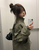 Kao Pintuck String Half Field Jacket