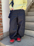 Luine Embroidered Non-Fade Balloon Pants