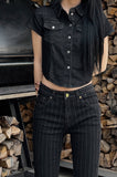 Noir Denim Shirt
