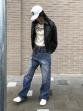 SQUARE POCKET LEATHER JP