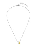 [Premium Plating] Ice Block AB(C) Dual Link Necklace
