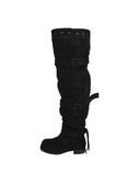 Meville Buckle Strap Psy-High Boots