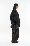 Endric 2-way zip-up denim jacket