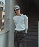 Howdy Muscle Fit Ribbed Knit