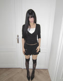 Mubet Lace Knee Socks