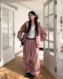 Mude V-Neck Slim Ribbed Knit Cardigan