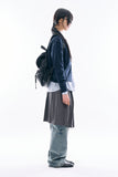Noma pleats wrap skirt