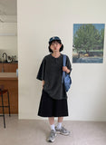 Gitto Summer Slacks Banding Bermuda Pants