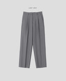 Beacon one-tuck wide slacks