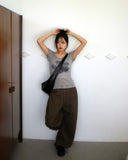 Carmen Flower See-Through Short Sleeve T-Shirt