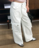The Nut Cargo Pocket Wide Pants