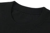 Silhouette Flower Smile Short Sleeve Tee
