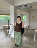 Chor Soft Round Shirring Sleeveless