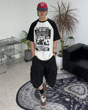 Decontrol Color Matching Raglan T-shirt