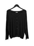 Two-way Loose Fit Wrap Balloon Cardigan