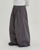 [BAONHAUS] Monibeu banding balloon wide pants