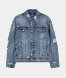 DRASTIC DAMAGE DENIM TRUCKER