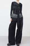 Haroan Layered Wrap Skirt