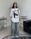 Denver Balloon Washing Denim Pants
