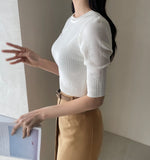 Nien Ribbed Round Knit