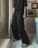 Las cargo balloon pants