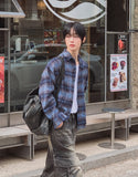 Broy Damage Check Crop Shirt