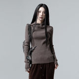 Dry hooded knitwear