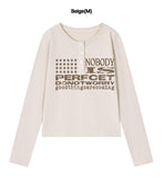 NOBODY Henley Neck Long Sleeve T-Shirt