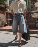 Varmil Maxi Bermuda Denim Pants