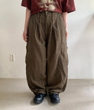 Maina banding strap wide cargo pants