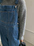 Uchiko denim suspender pants