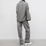 Porine Two-Way String Zip-Up