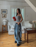 [U-BASIC] 2TYPE Soft Tube Top Sleeveless (With Cup)
