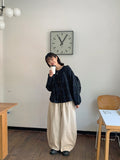 Chuo Stitch Platform Sole Loafers