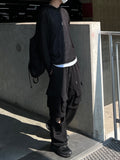 Multi Cargo Zipper Sweatpants