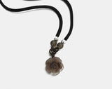 Etin Rose Stone Necklace