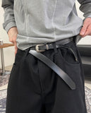 Lean Dart Curved Cotton Pants