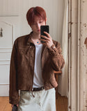 Lenitz Biker Suede Jacket