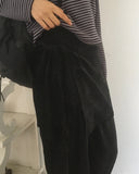 Regan Velvet Wrap Skirt Pants Set