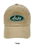 LUCKY CORDUROY BALL CAP