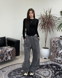 Leto Pigment Leopard Cargo Pants