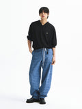 DENIM BALLOON PANTS