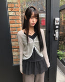 Teden Lace Linen Button Cardigan