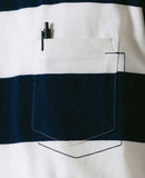 [AG] Pocket Stripe Long Sleeve