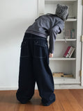 BACK BIG POCKET DENIM