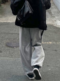 Lewis wide banding jogger pants