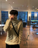 Ramswool Cable Turtleneck